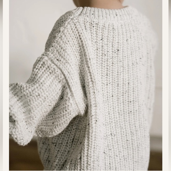 NWT 6/7 OAT & Co Pebble Chunky Knit Sweater & Sprinkle Knit Pant! - Picture 11 of 16